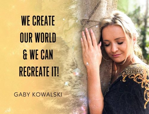 We create our world and we can recreate it 💜🌍